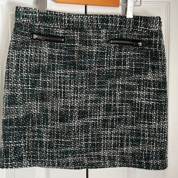 Loft Ann Taylor Tweed Skirt Size 8‎ - Picture 1 of 9